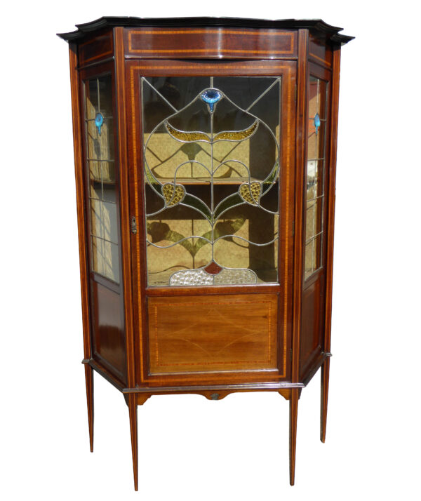 Victorian Walnut Open Bookcase