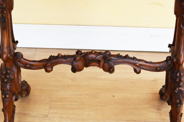 19th Century Mahogany Chippendale Style Pedestal Desk - Image 3