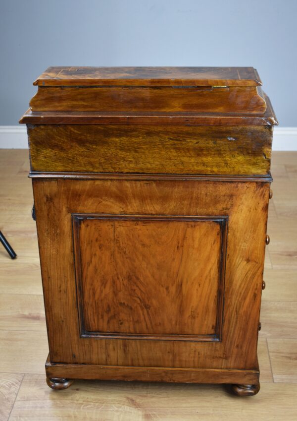 Victorian Burr Walnut Telescopic Dumbwaiter - Image 4