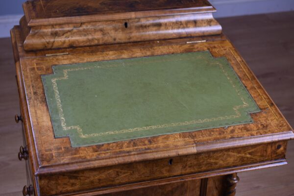 Victorian Burr Walnut Telescopic Dumbwaiter - Image 6