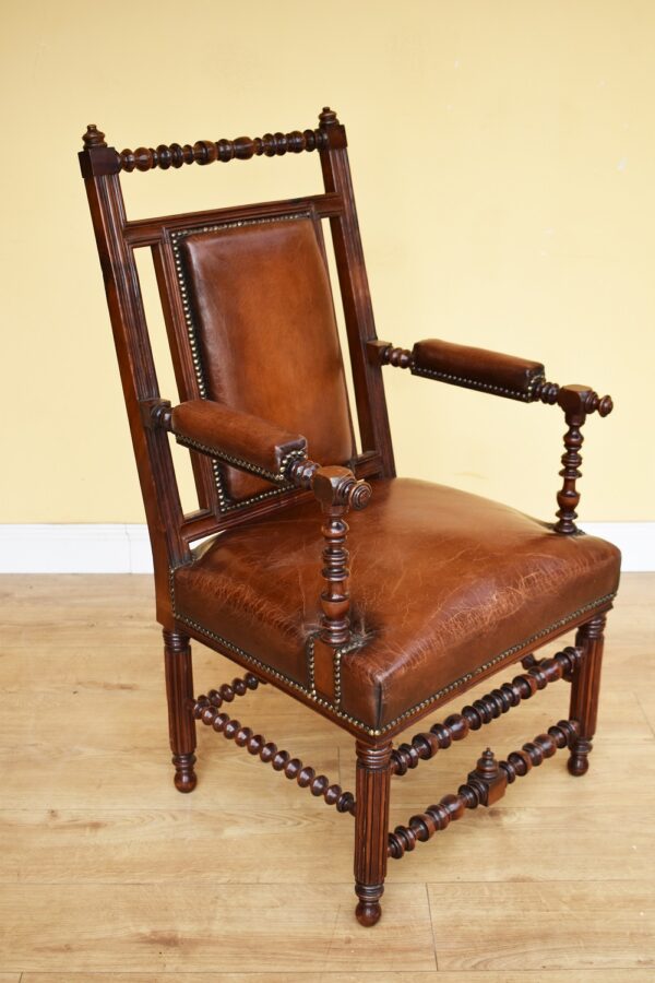 Pair of Victorian Armchairs - Image 6