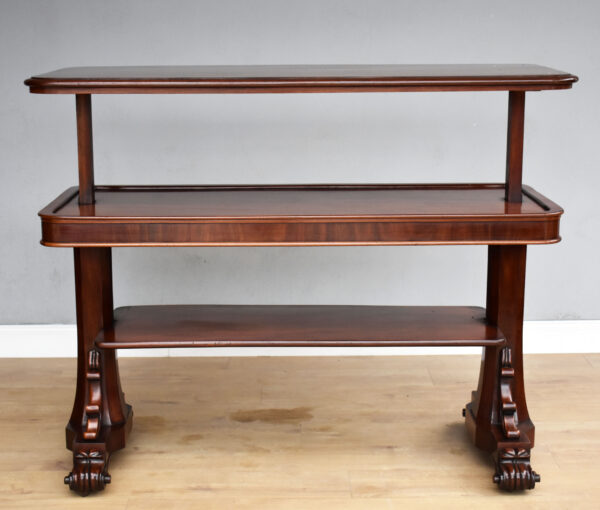 Victorian Mahogany Telescopic Dumbwaiter - Image 5