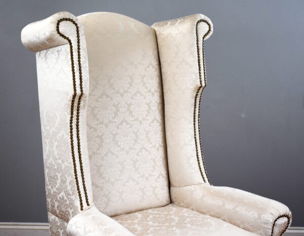 Victorian Wing Back Armchair - Image 3