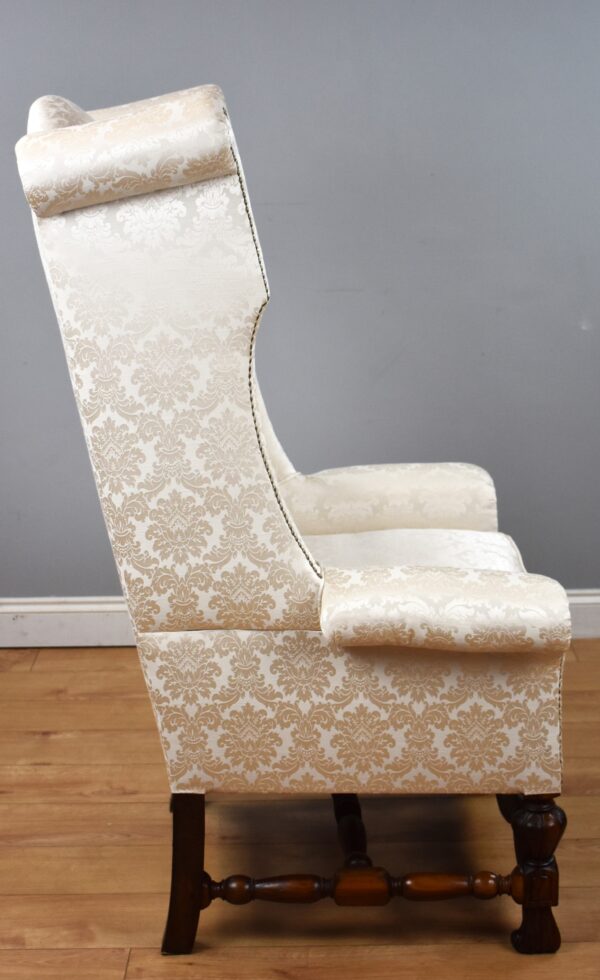 Victorian Wing Back Armchair - Image 8