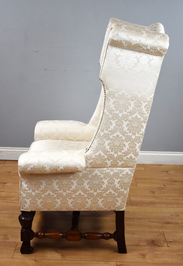 Victorian Wing Back Armchair - Image 10