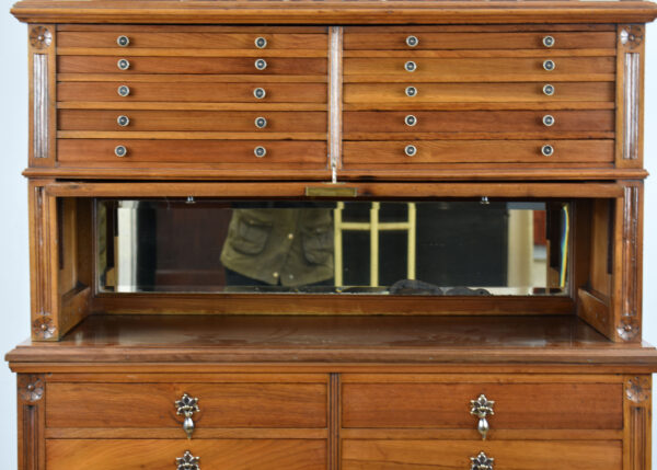 Victorian Walnut Dental Cabinet - Image 6