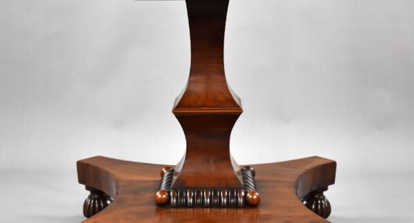 Regency Mahogany Breakfast Table - Image 4