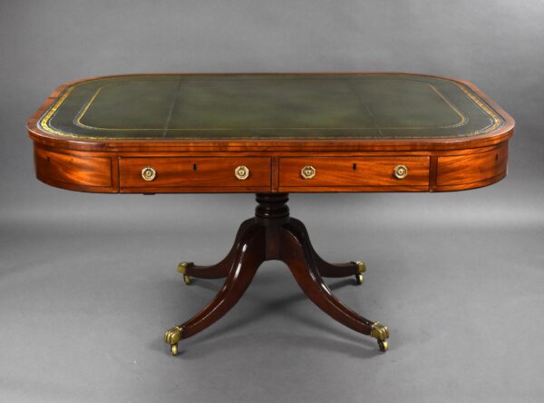 George III Mahogany Drum Table