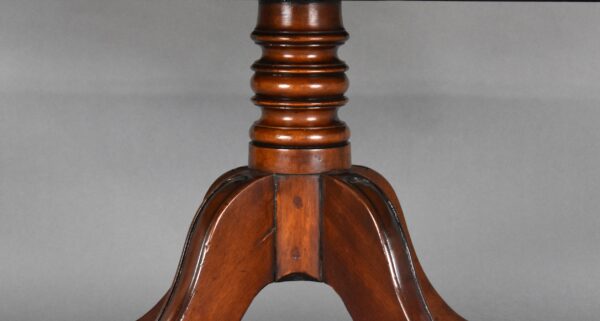 George III Mahogany Drum Table - Image 4