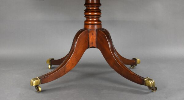 George III Mahogany Drum Table - Image 5