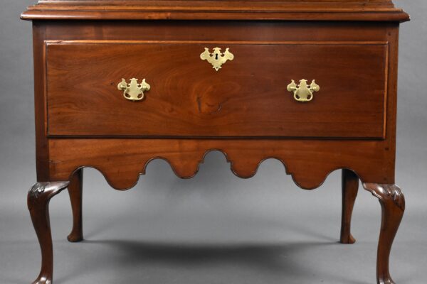 George I Solid Walnut Chest on Stand - Image 10