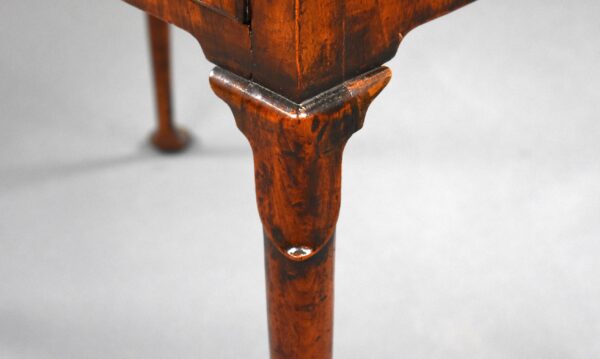 George II Walnut Lowboy - Image 8