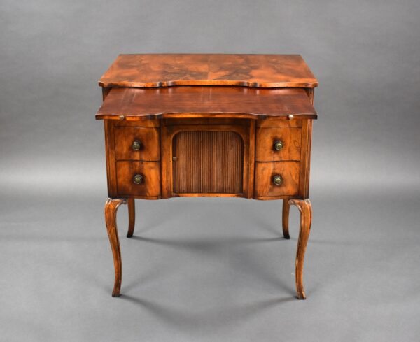 Antique Yew Wood Chest - Image 8