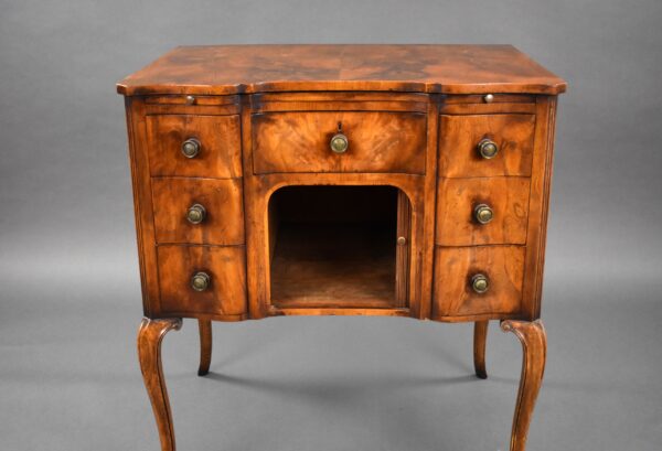 Antique Yew Wood Chest - Image 7