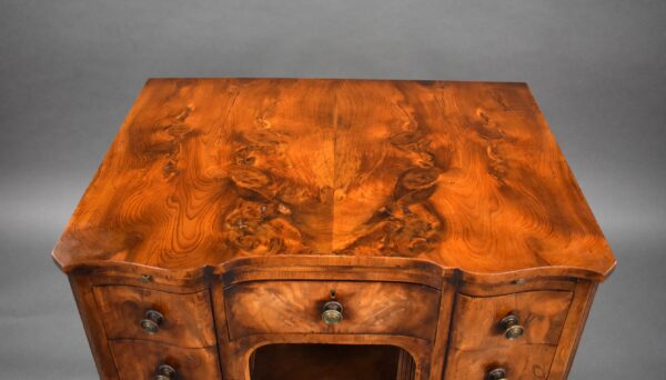 Antique Yew Wood Chest - Image 5