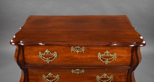 19th Century Dutch Mahogany Commode - Image 4