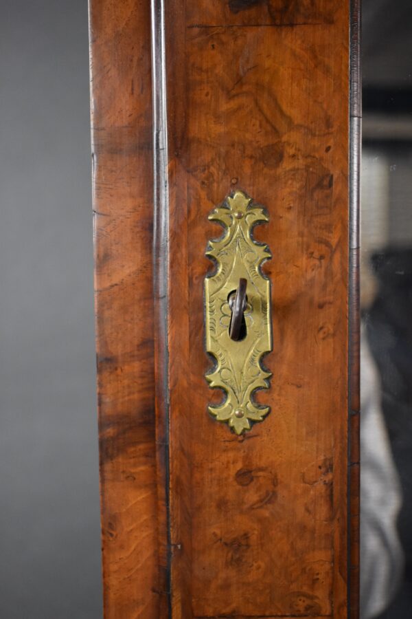 George I Walnut Bureau Bookcase - Image 8