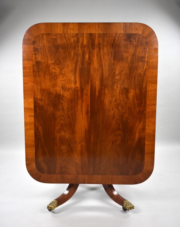 Regency Mahogany Breakfast Table - Image 6