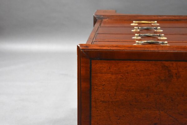 George III Mahogany Chest of Drawers - Image 6