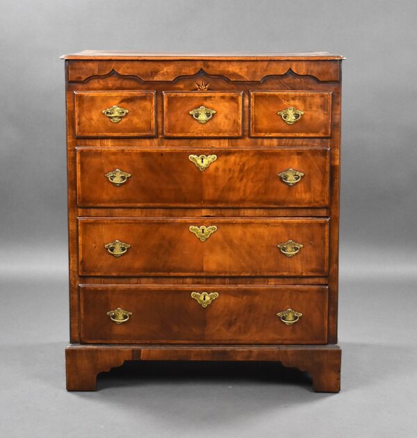 George III Walnut Chest of Drawers - Image 2