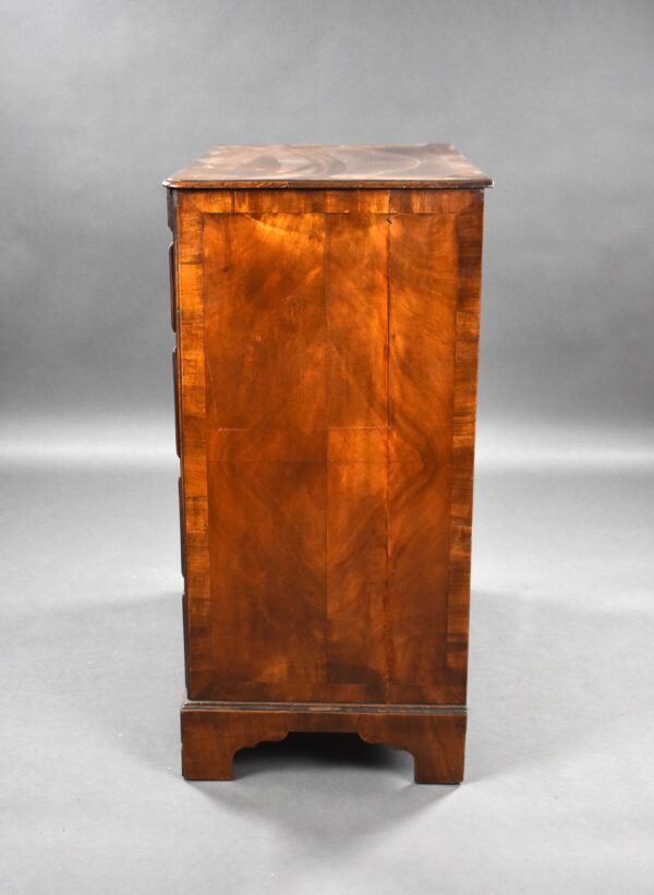 George III Walnut Chest of Drawers - Image 7