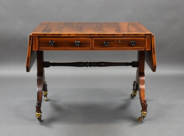 Regency Rosewood Sofa Table