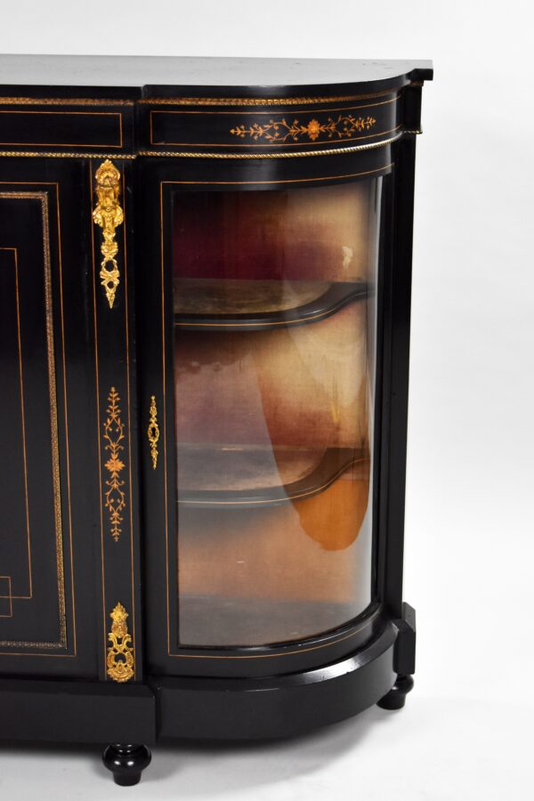 Victorian Ebonised Credenza - Image 11