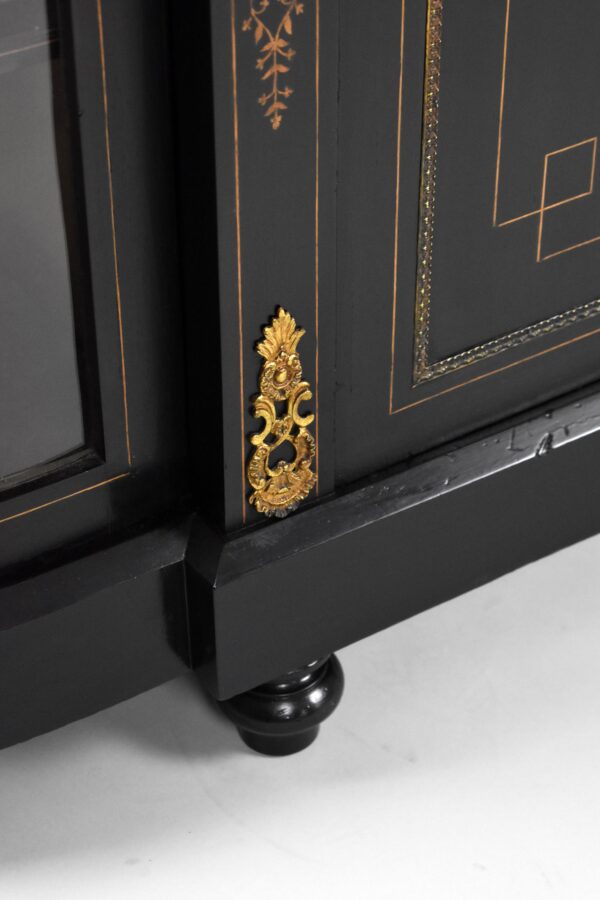 Victorian Ebonised Credenza - Image 7