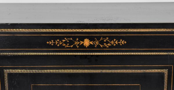 Victorian Ebonised Credenza - Image 6