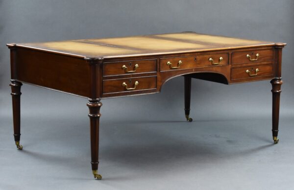 Large Mahogany Writing Table