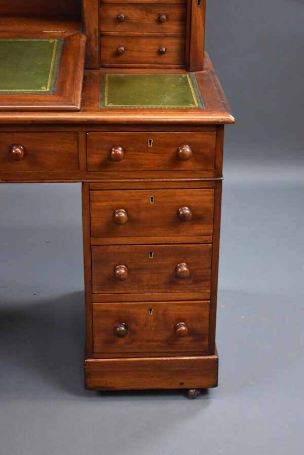 Victorian Mahogany Dickens Desk - Image 2