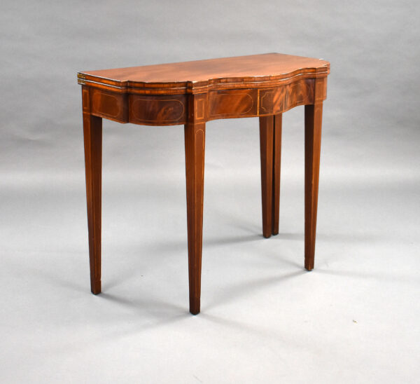 Edwardian Mahogany Tea Table