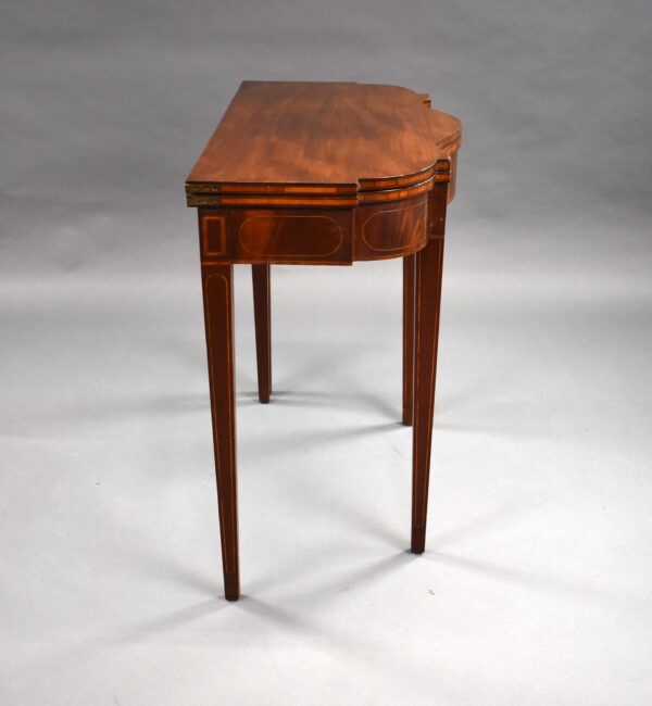 Edwardian Mahogany Tea Table - Image 3