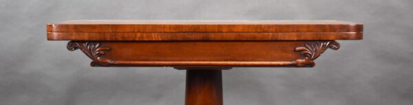 William IV Mahogany Card Table - Image 8