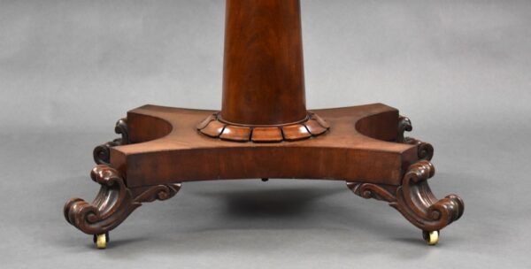 William IV Mahogany Card Table - Image 6