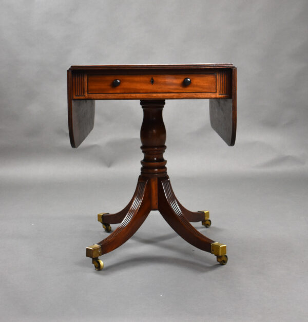 Regency Mahogany Pembroke Table - Image 3