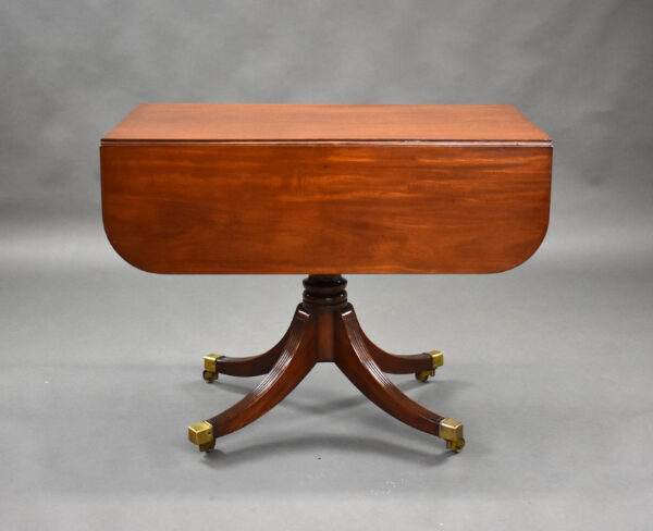 Regency Mahogany Pembroke Table - Image 4