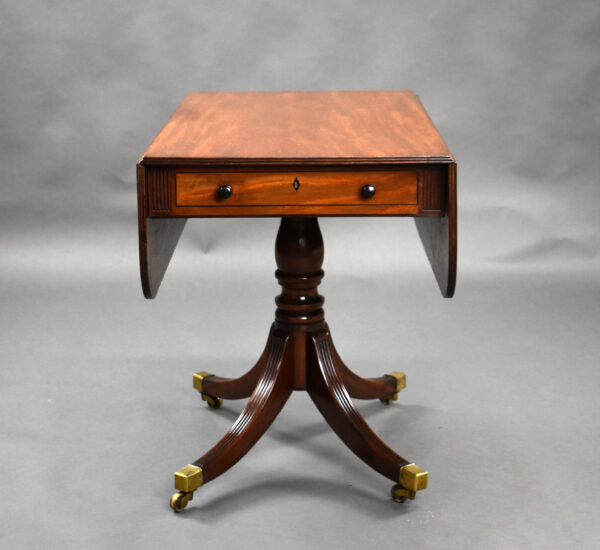 Regency Mahogany Pembroke Table - Image 5