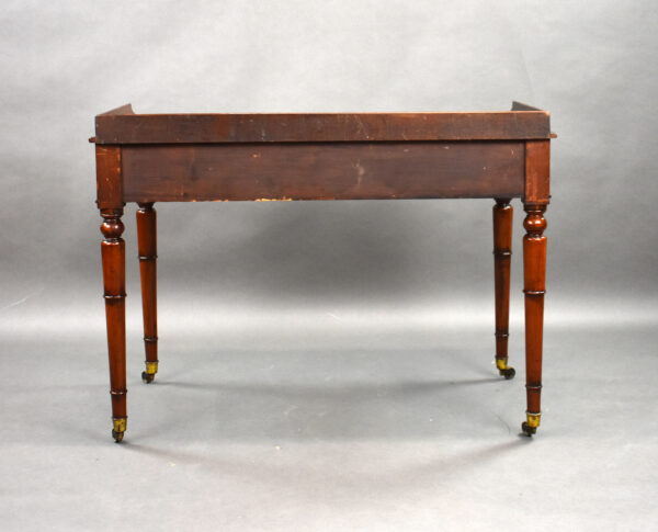 Victorian Mahogany Writing Table - Image 4