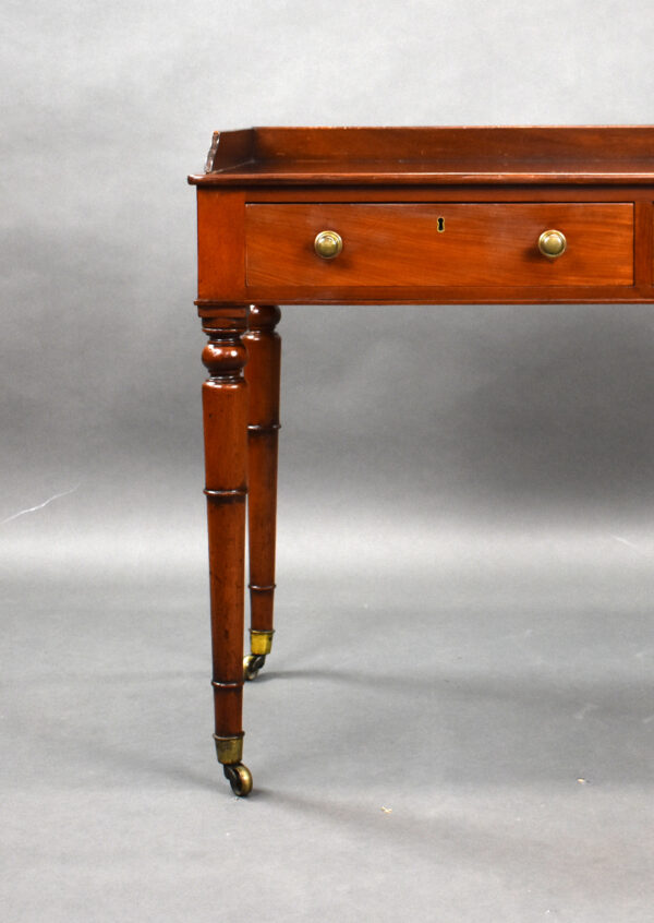 Victorian Mahogany Writing Table - Image 6