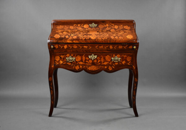 19th Century Dutch Marquetry Bureau - Image 5