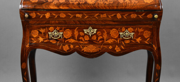 19th Century Dutch Marquetry Bureau - Image 4