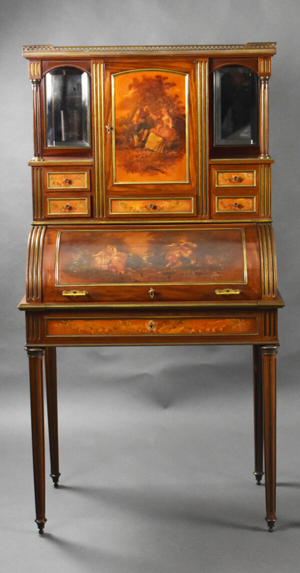 Pair of 19th Century French Vernis Martin Desks - Image 6