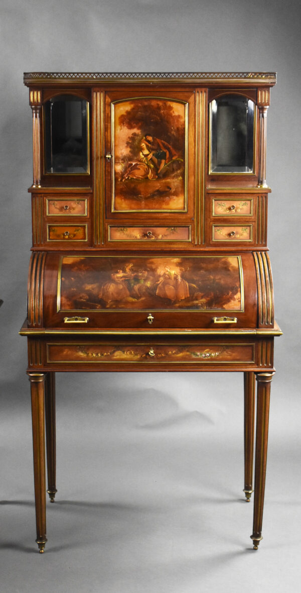 Pair of 19th Century French Vernis Martin Desks - Image 7