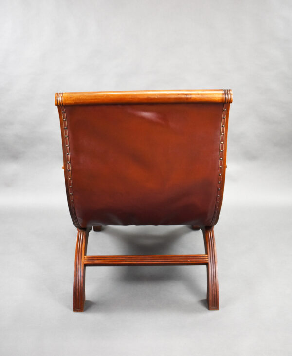 19th Century Continental Walnut Armchair - Image 3