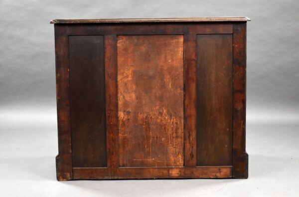 Antique Burr Walnut Kneehole Desk - Image 7