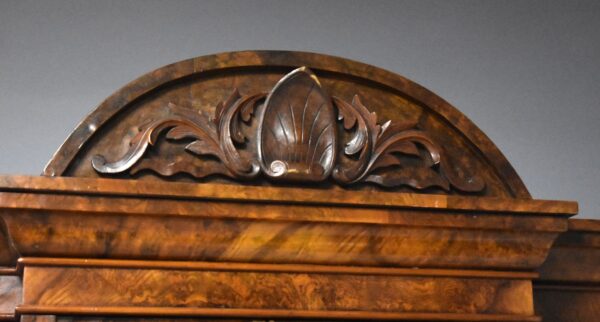 Victorian Burr Walnut Wardrobe - Image 6