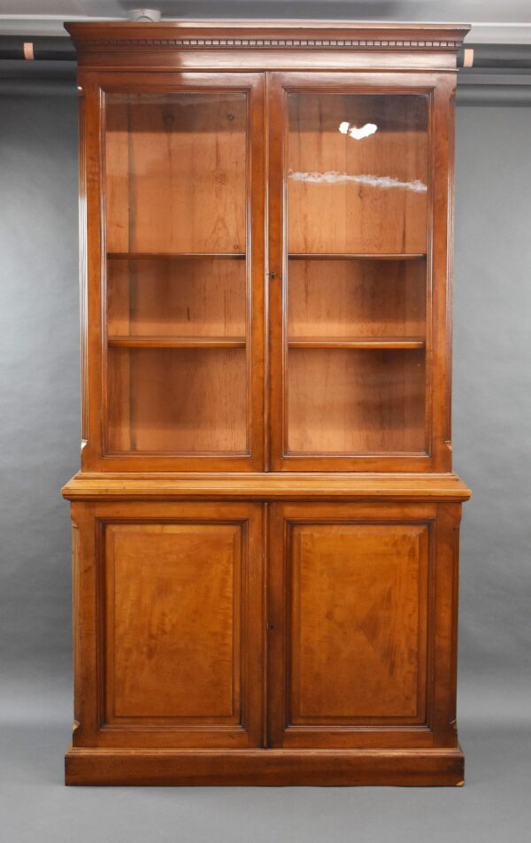 Victorian Walnut Bookcase