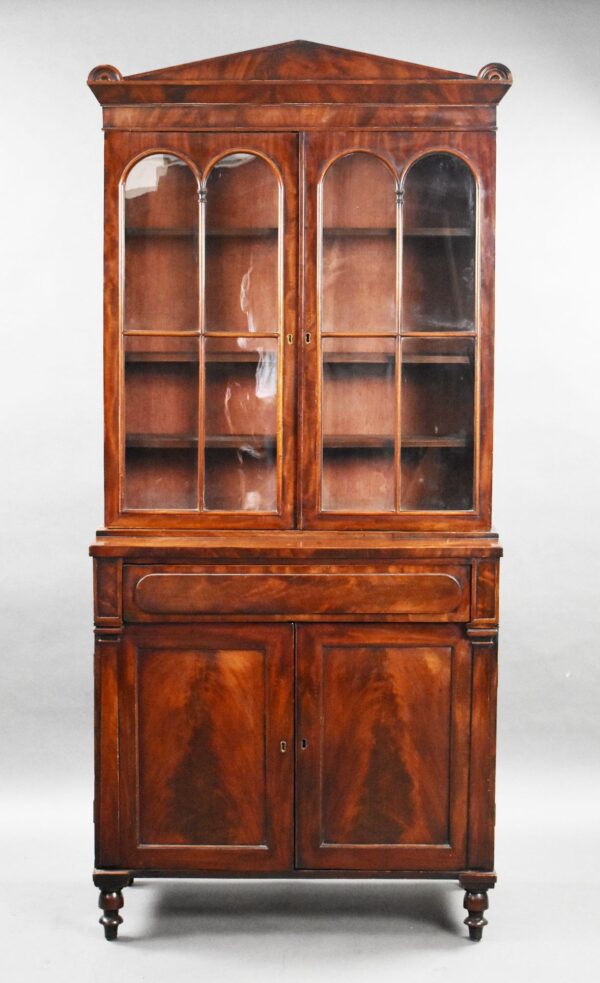 William IV Mahogany Bookcase