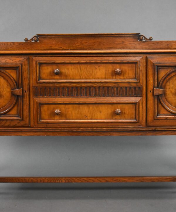 Large Oak Sideboard by Waring & Gillows - Image 7